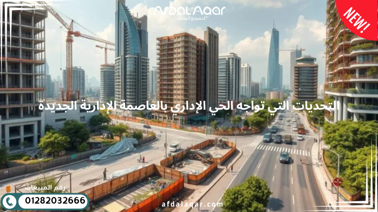 التحديات التي تواجه الحي الإداري بالعاصمة الإدارية الجديدة