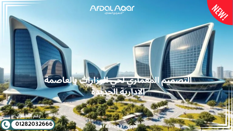 التصميم المعماري لحي الوزارات بالعاصمة الإدارية الجديدة