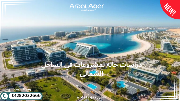 دراسات حالة لمشروعات في الساحل الشمالي