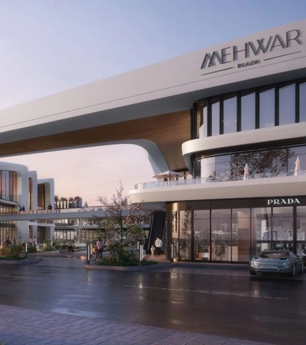 Mehwar Plaza in 6th of October City by Namaa AlKhaleej Development في 6th of October City - صورة المشروع