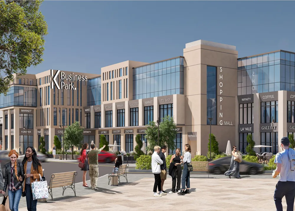 K Business Park in 6th of October City by Kayan Real Estate في 6th of October City - صورة المشروع