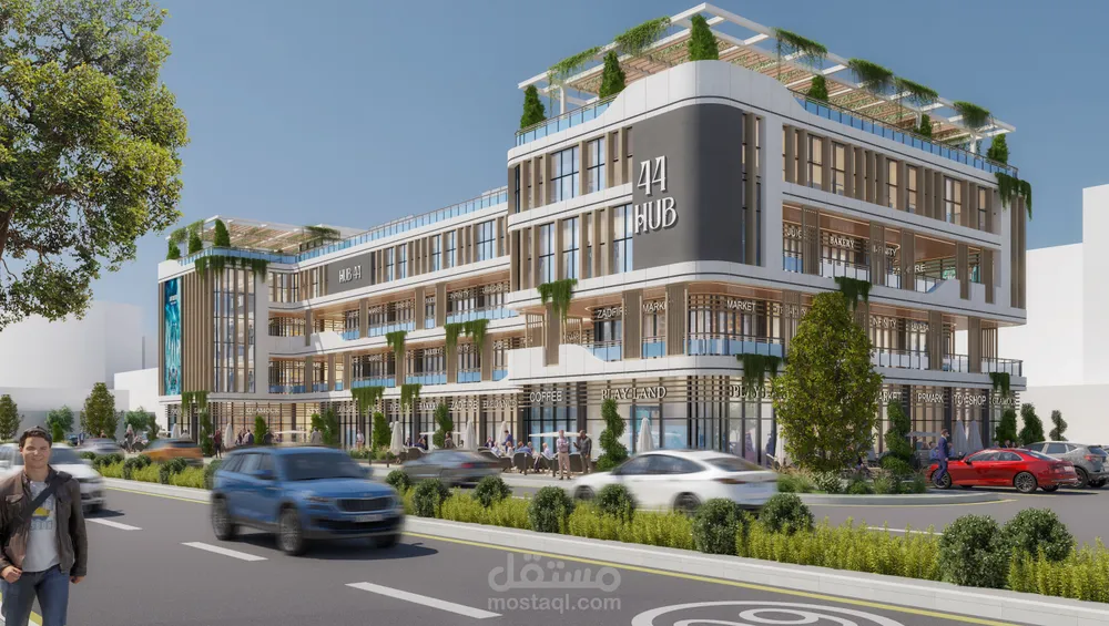 Hub 44 in 6th of October City by Kayan Real Estate في 6th of October City - صورة المشروع