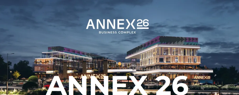 Annex 26 Business Complex in 6th of October City by ARQA Development Group في 6th of October City - صورة المشروع