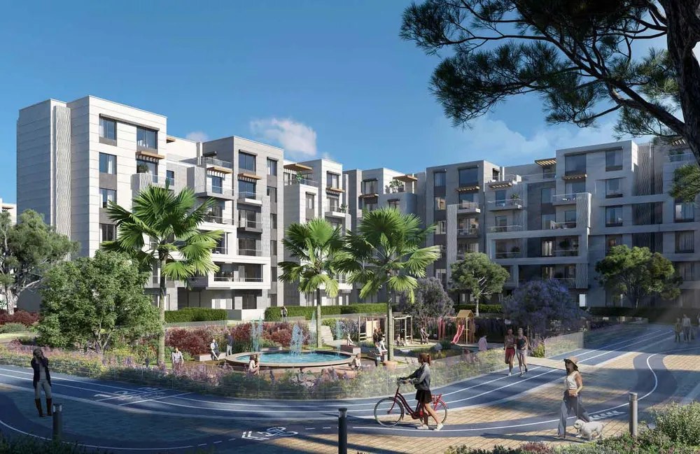 District 6 – Blu in October Gardens by Palm Hills Developments في October Gardens - صورة المشروع