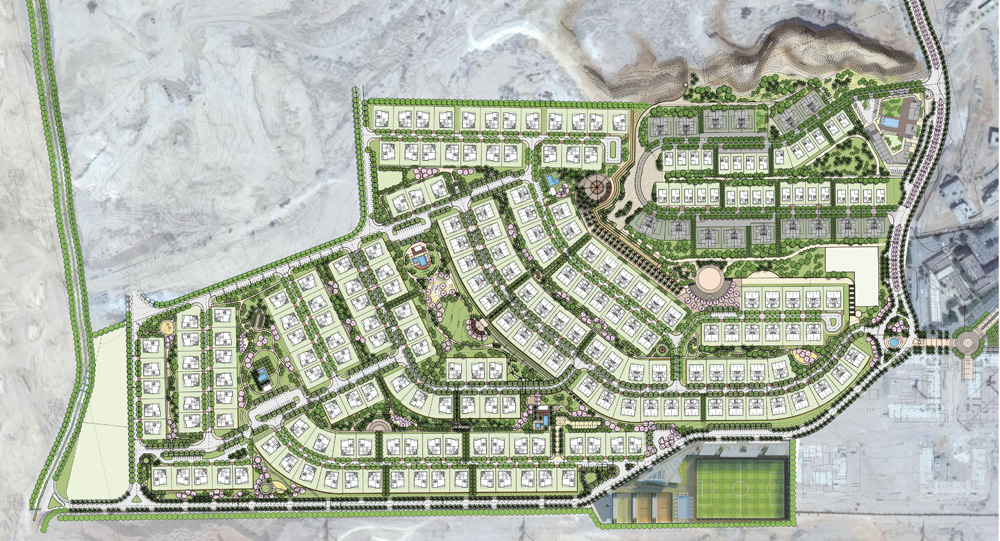 Pyramids Heights Residences in 6th of October City by Samcrete Investments في 6th of October City - صورة المشروع
