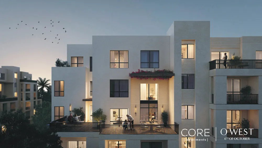 O West Orascom in October Gardens by Orascom Development Egypt في October Gardens - صورة المشروع