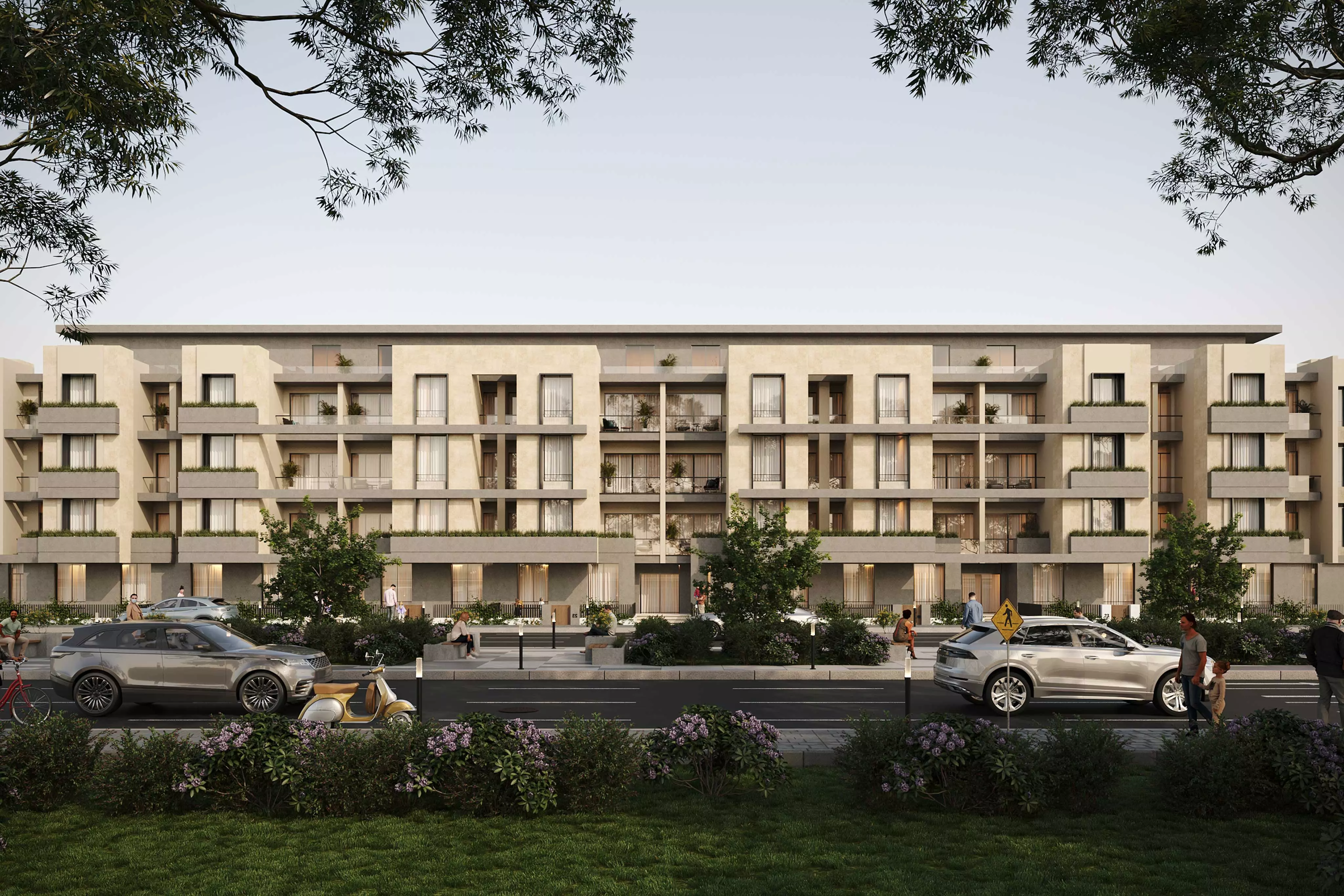 West Courts New October in 6th of October City by Morshedy Group في 6th of October City - صورة المشروع