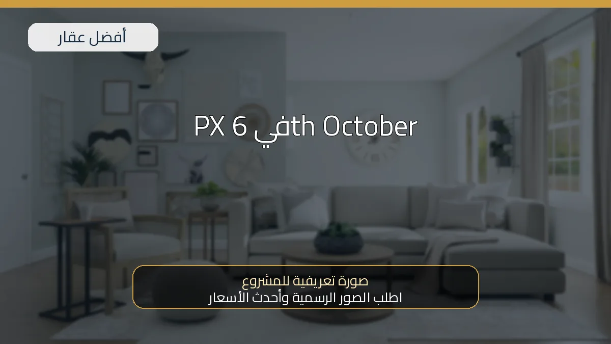 PX في 6th October — صورة تعريفية للمشروع