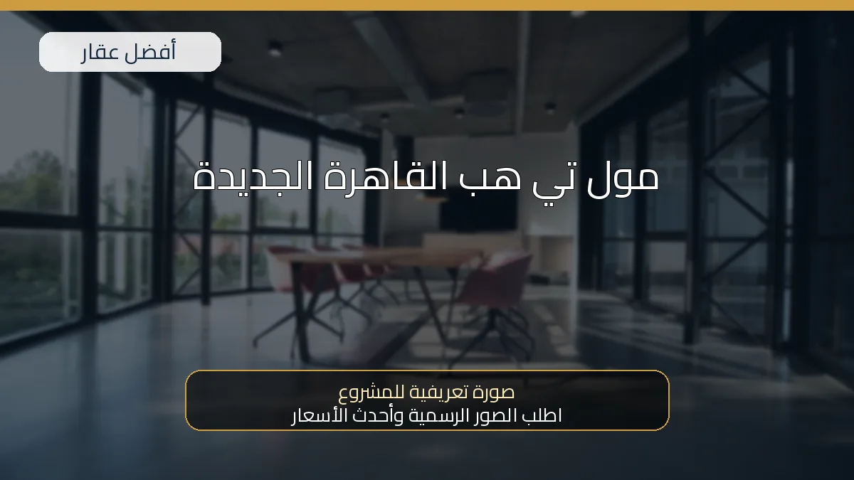 مول تي هب القاهرة الجديدة — صورة تعريفية للمشروع