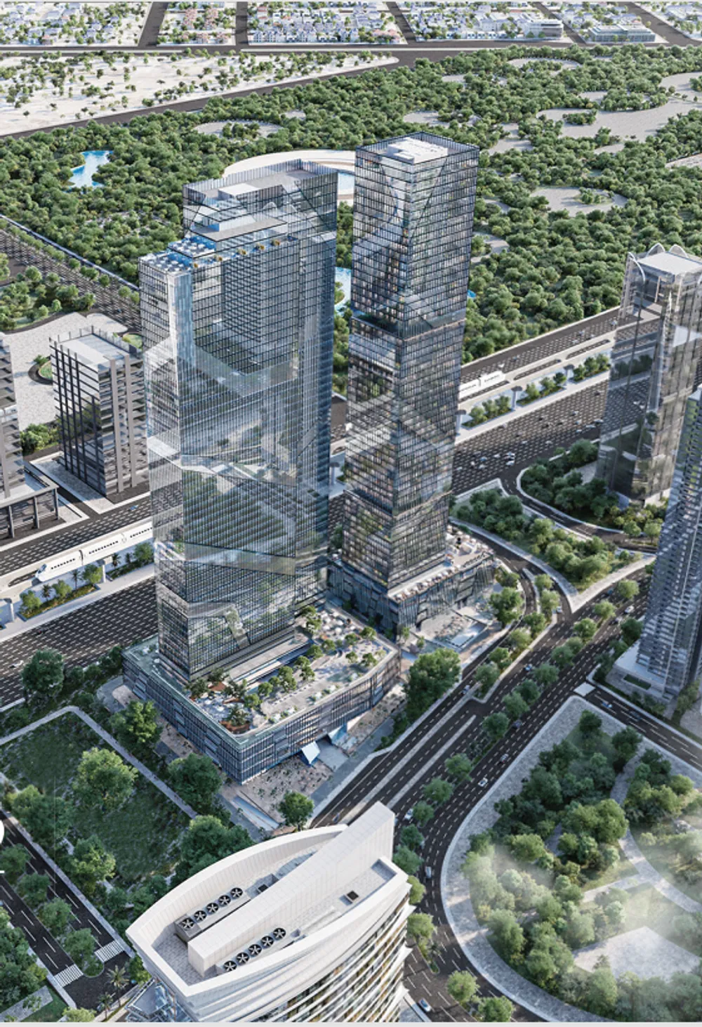 Taj Tower 2 العاصمة الإدارية الجديدة - صورة المشروع
